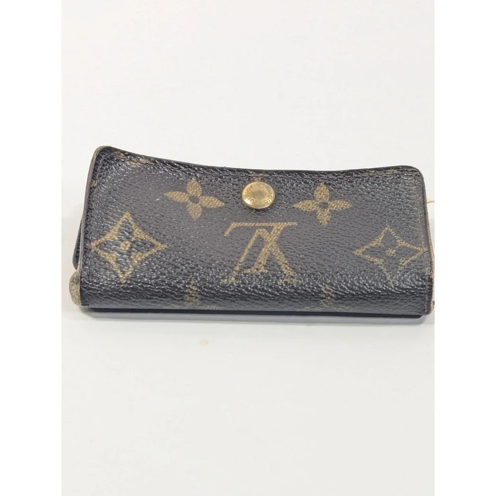 Louis Vuitton Monogram 4 Key Holder Multicles Case‎